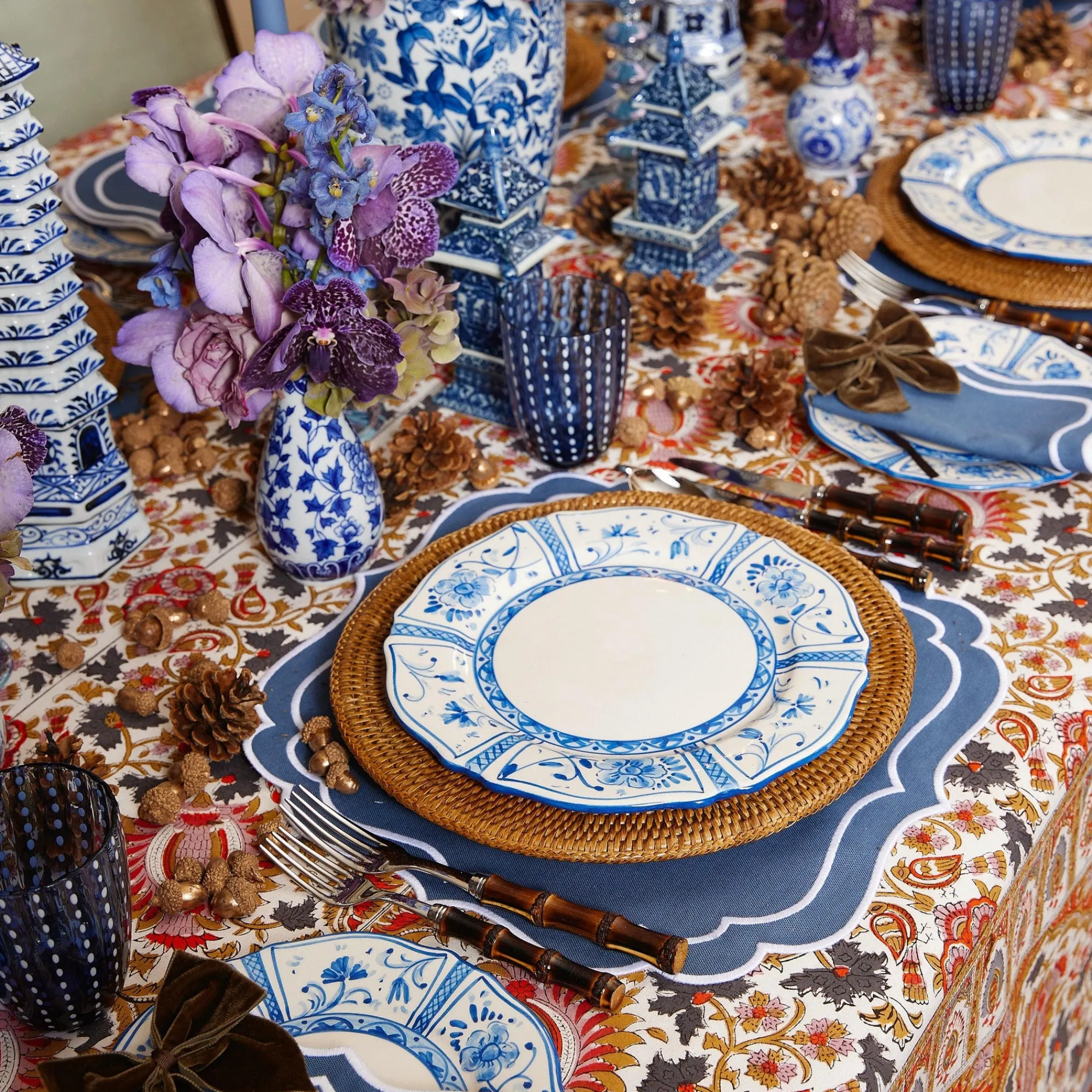 cadiz_hand_painted_dinner_13.webp New Cadiz Hand Painted Dinner Plates (Set Of 4) Crockery Sets