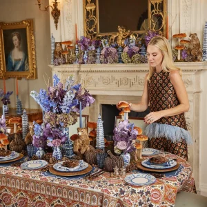 New Cadiz Hand Painted Dinner Plates (Set Of 4) Crockery Sets