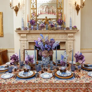 Store Cadiz Hand Painted Starter Plates (Set Of 4) Crockery Sets