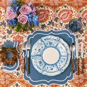 Store Cadiz Hand Painted Starter Plates (Set Of 4) Crockery Sets