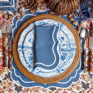 Store Cadiz Hand Painted Starter Plates (Set Of 4) Crockery Sets