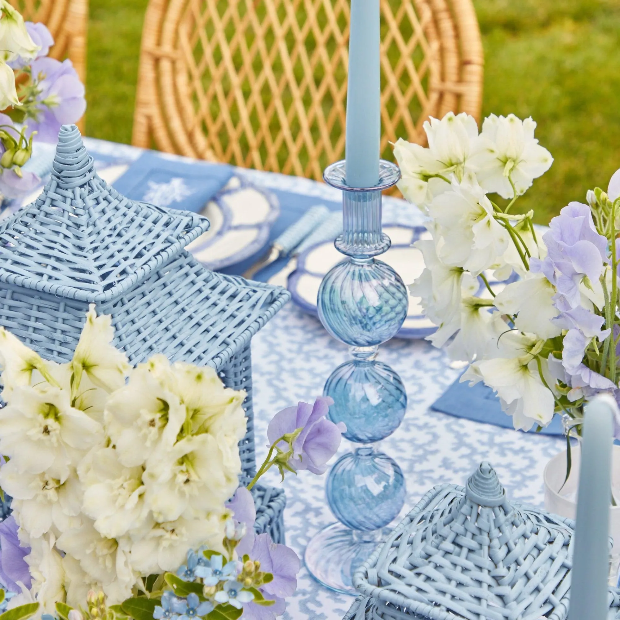 camille_azure_candle_set__4-1.webp Store Camille Azure Candle Set (Blue) Candle Holders