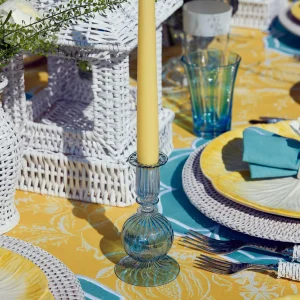 Hot Camille Azure Candle Set (Yellow) Candlescapes