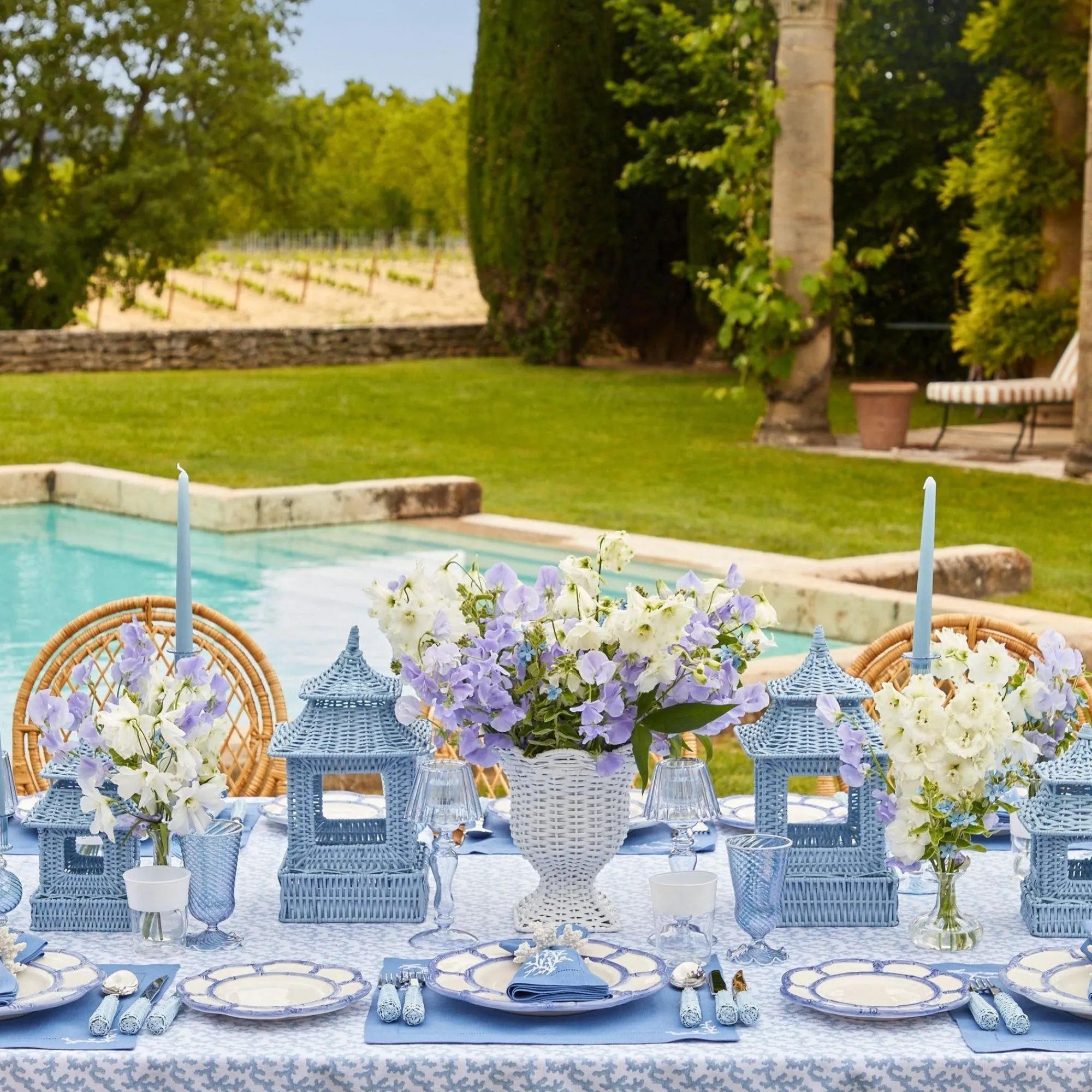 camille_azure_candle_set__5-1.webp Store Camille Azure Candle Set (Blue) Candle Holders