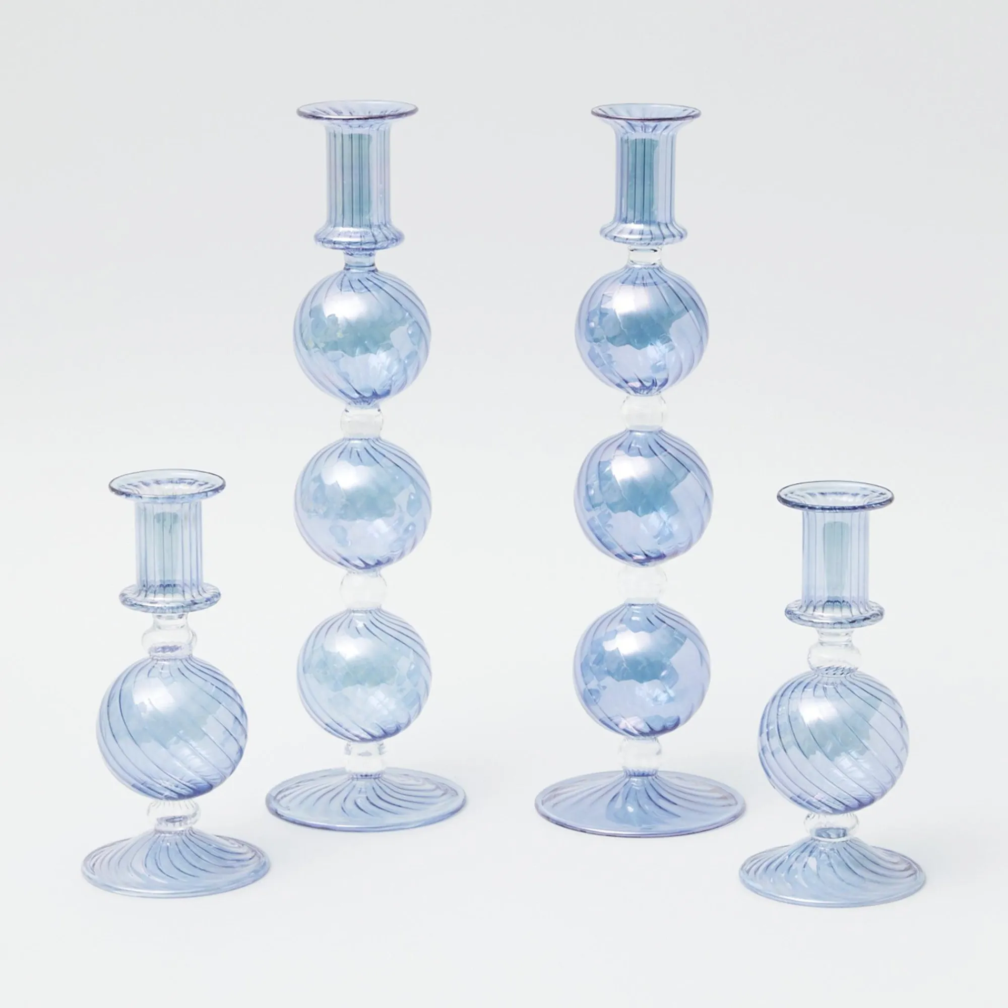 camille_azure_candle_set__6-1.webp Store Camille Azure Candle Set (Blue) Candle Holders