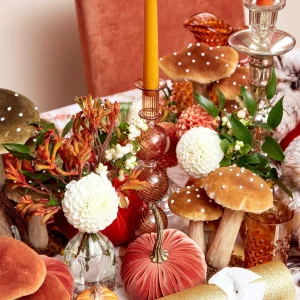 Flash Sale Camille Chestnut Candle Holders (Pair) Candle Holders