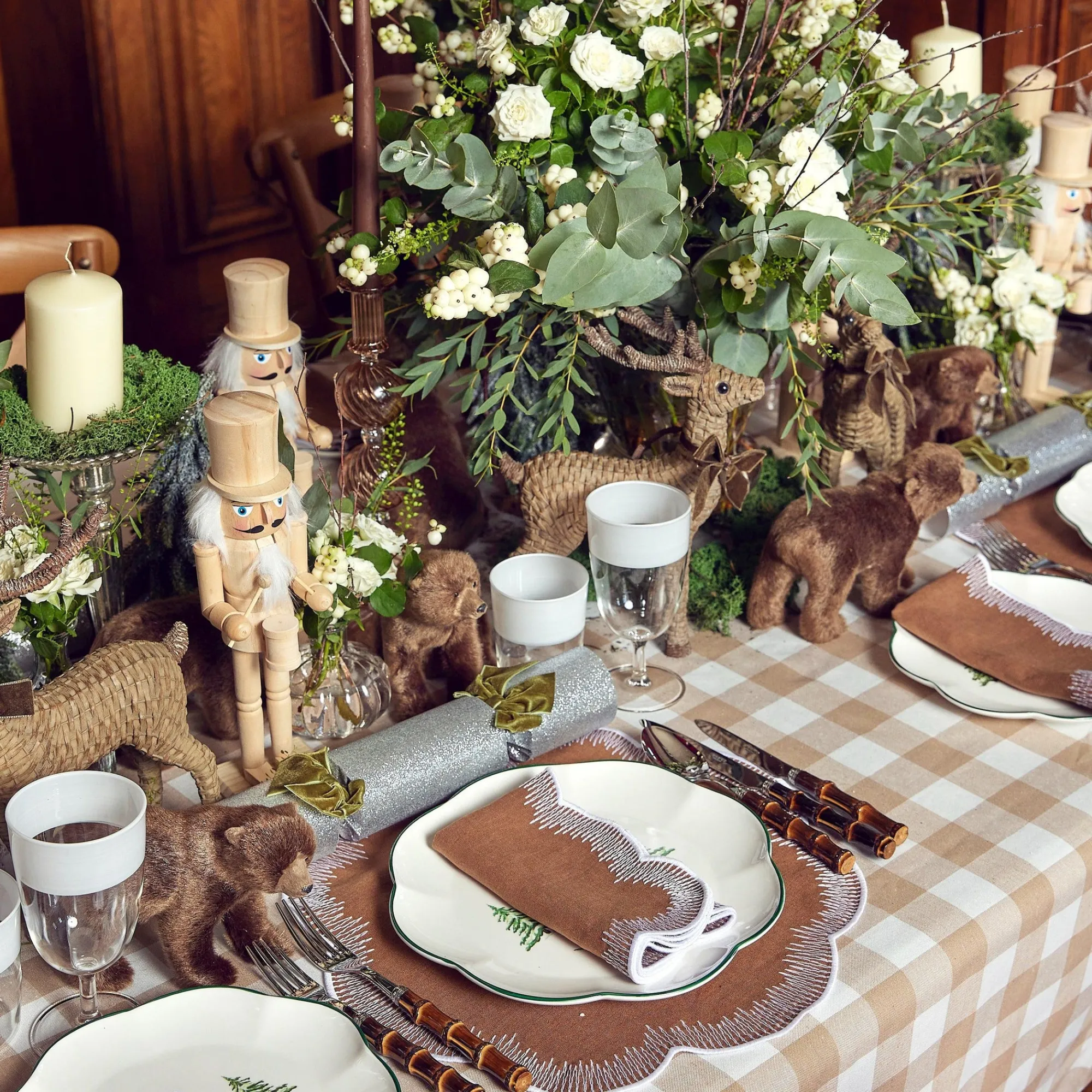 camille_chestnut_candle_h_4.webp Flash Sale Camille Chestnut Candle Holders (Pair) Candle Holders