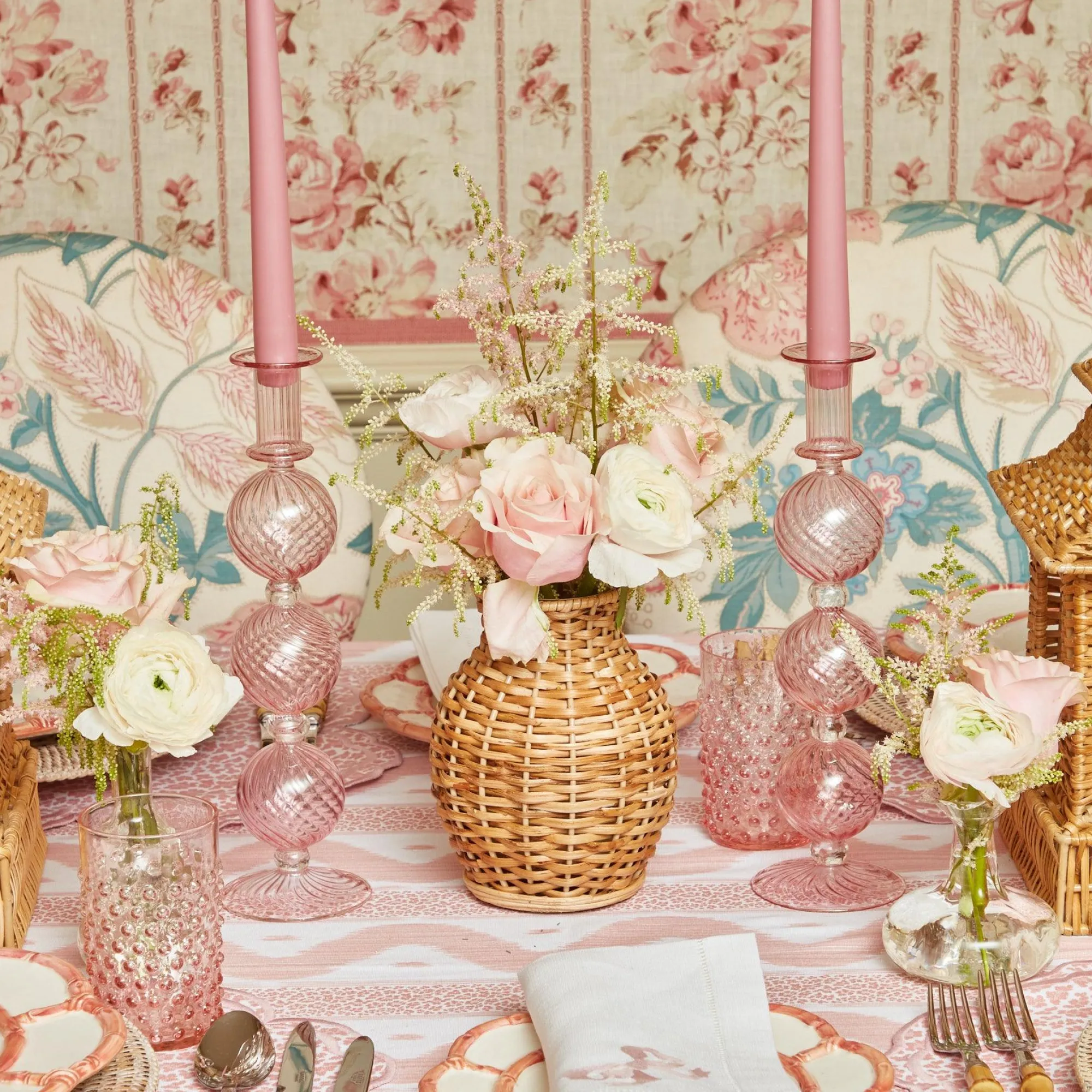 camille_peony_candle_hold_10.webp Best Camille Peony Candle Holder (Pair) Candle Holders