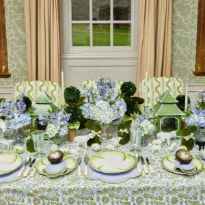 Store Capri Lettuce Dinner & Starter Plate (Set Of 8) Lettuce Crockery