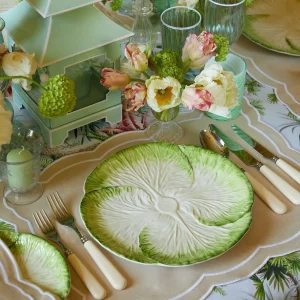 Best Capri Lettuce Dinner Plate (Set Of 4) Dinner Plates