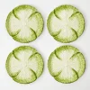Cheap Capri Lettuce Starter Plate (Set Of 4) Lettuce Crockery