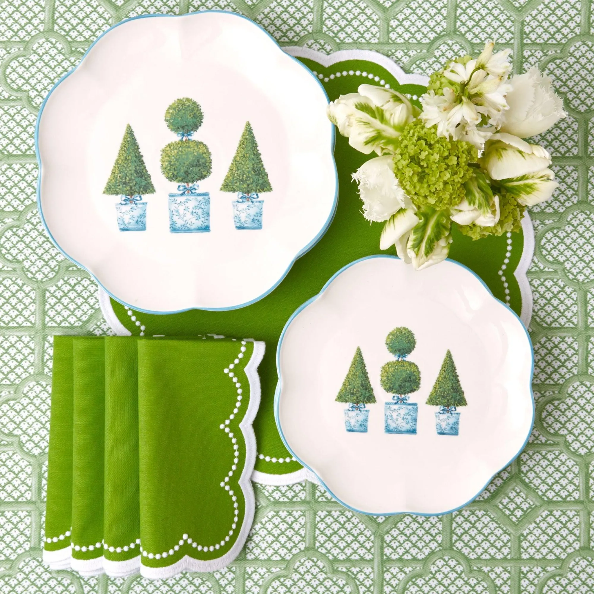 cecily_green_napkins_set__4.webp Cheap Cecily Green Napkins (Set Of 4) Napkins