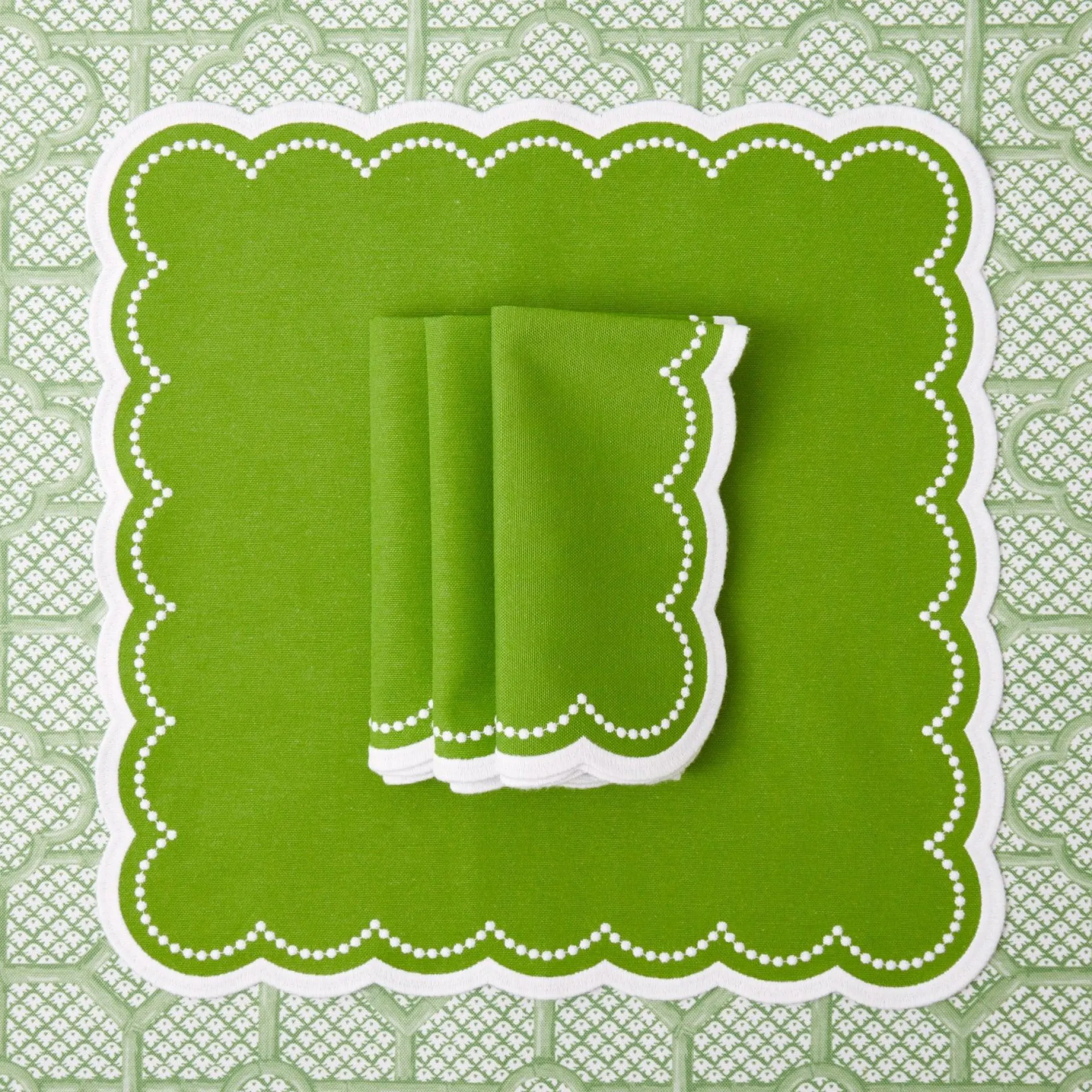 cecily_green_napkins_set__9.webp Cheap Cecily Green Napkins (Set Of 4) Napkins