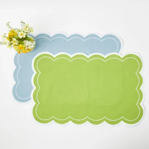 Sale Cecily Green Tray Liner Placemats