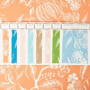 Clearance Chelsea Square Fabric Serena Fresson Fabrics