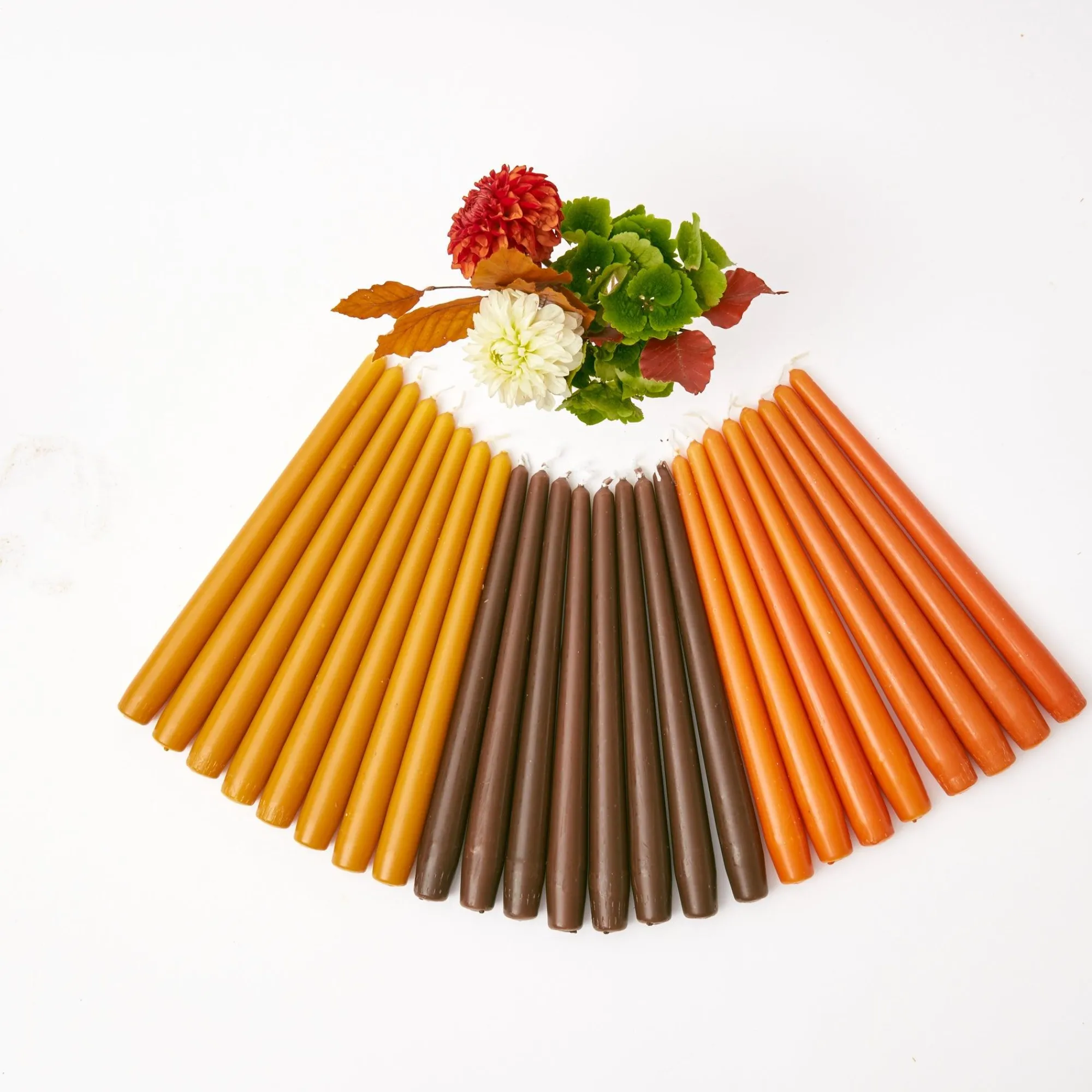 chocolate_brown_candles_s_9.webp Clearance Chocolate Brown Candles (Set Of 8) Candles