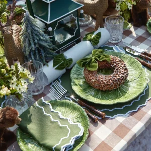 Discount Chocolate Gingham Tablecloth Tablecloths