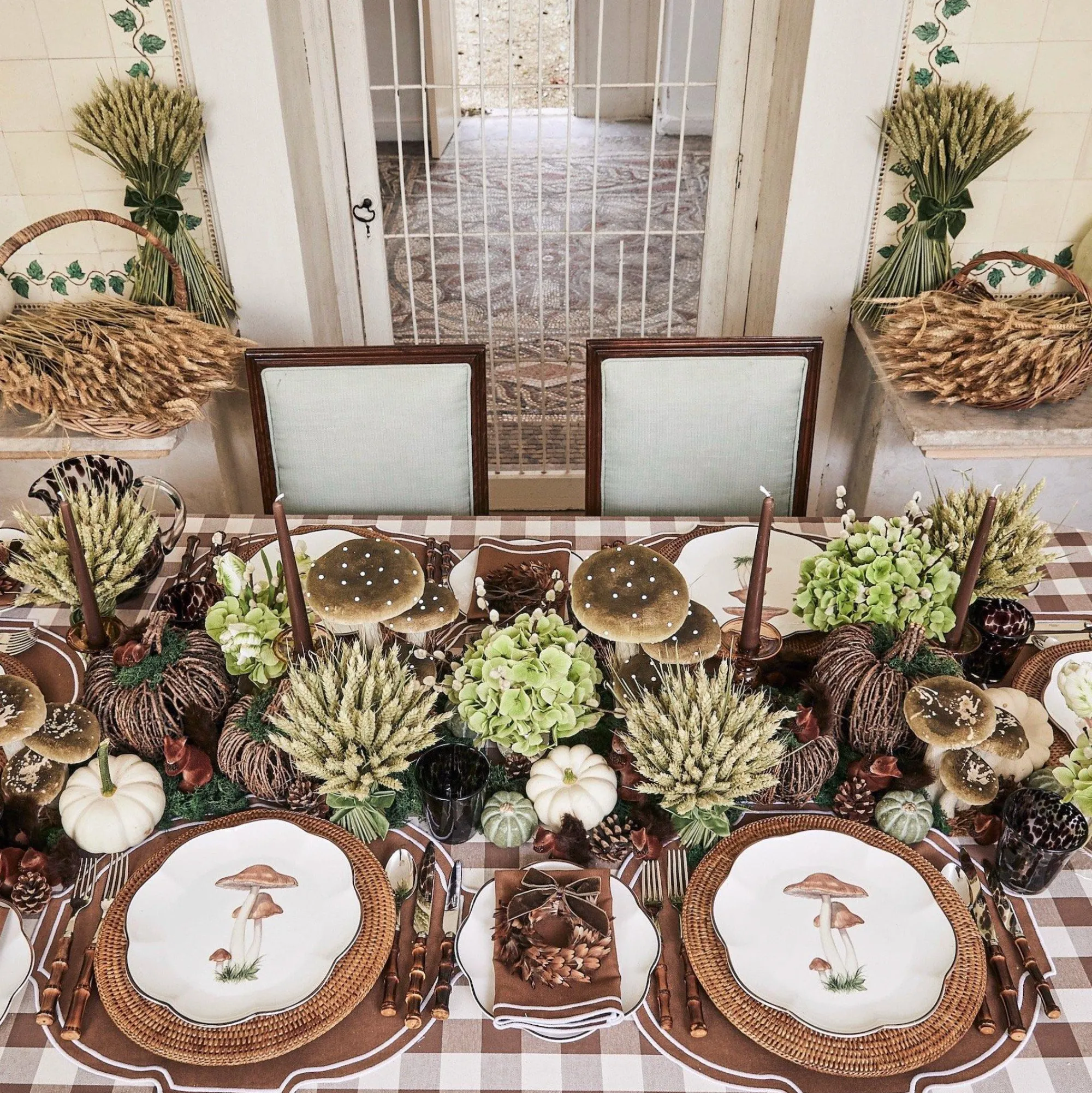 chocolate_velvet_mini_bow_10.webp Fashion Chocolate Velvet Mini Bows (Set Of 4) Napkin Rings, Bows & Wreaths