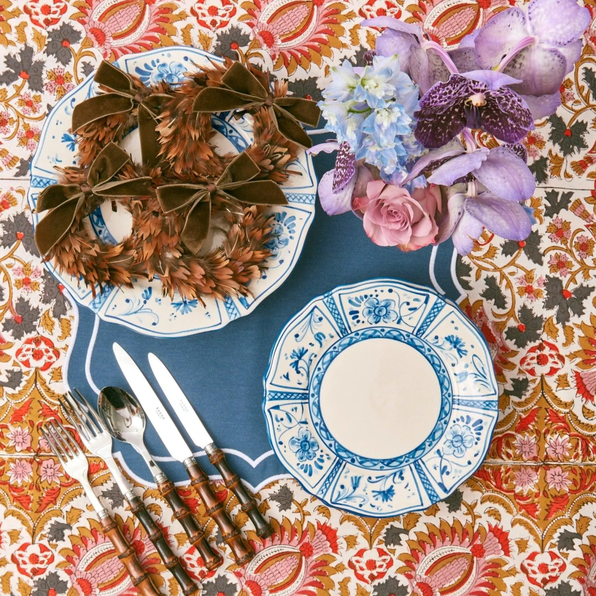 chocolate_velvet_mini_bow_7.webp Fashion Chocolate Velvet Mini Bows (Set Of 4) Napkin Rings, Bows & Wreaths