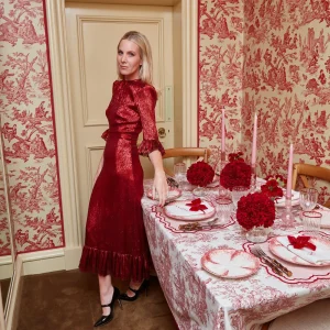 Clearance Claudette Toile Tablecloth Tablecloths