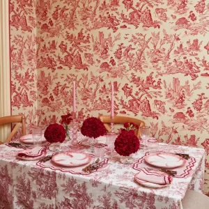 Clearance Claudette Toile Tablecloth Tablecloths