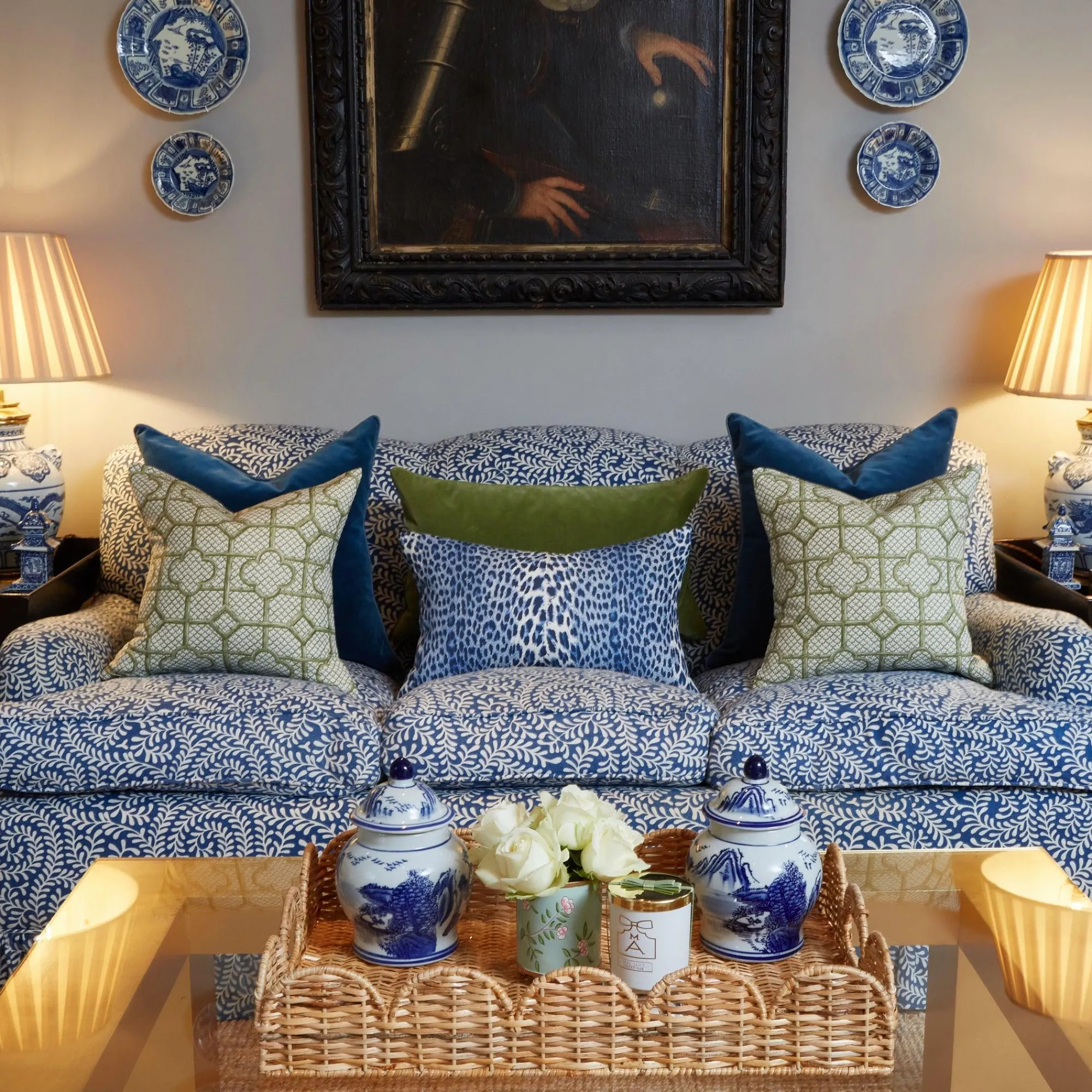 cobalt_blue_leopard_fabri_4.webp Sale Cobalt Blue Leopard Fabric Serena Fresson Fabrics