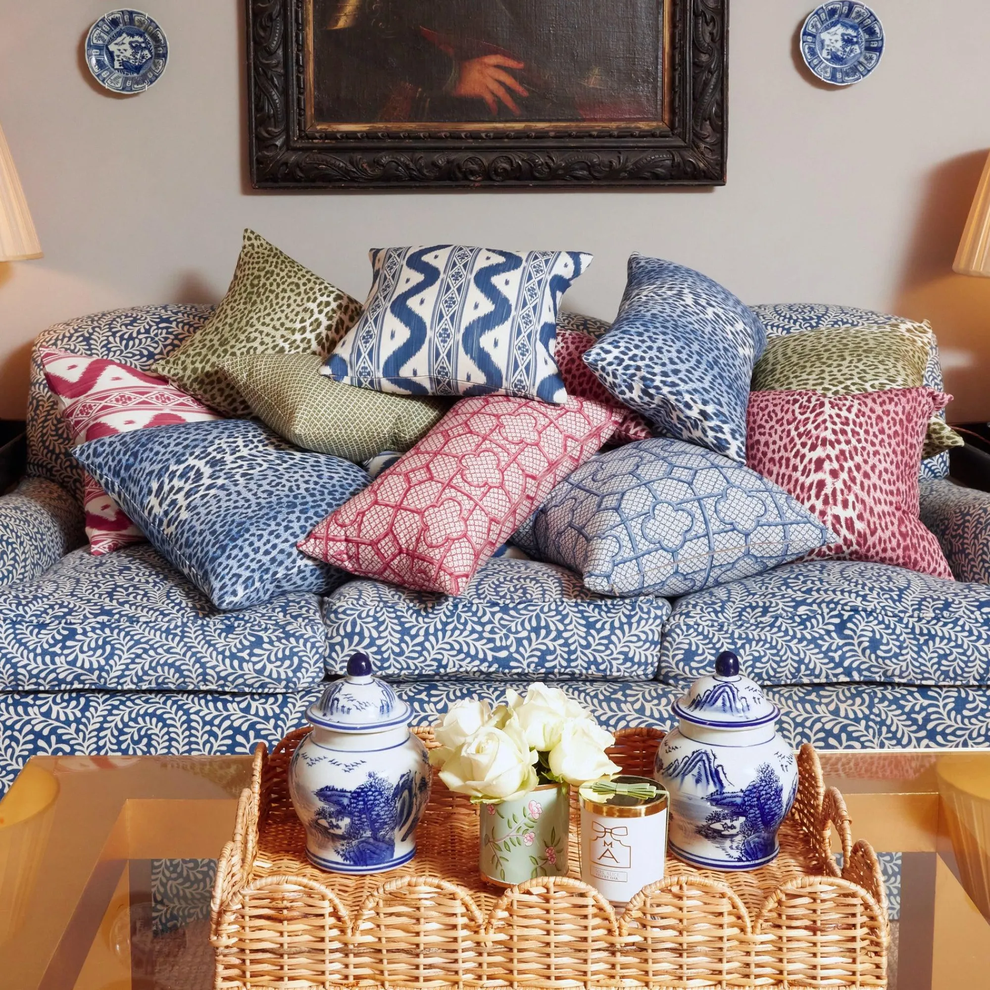 cobalt_blue_leopard_fabri_7.webp Sale Cobalt Blue Leopard Fabric Serena Fresson Fabrics