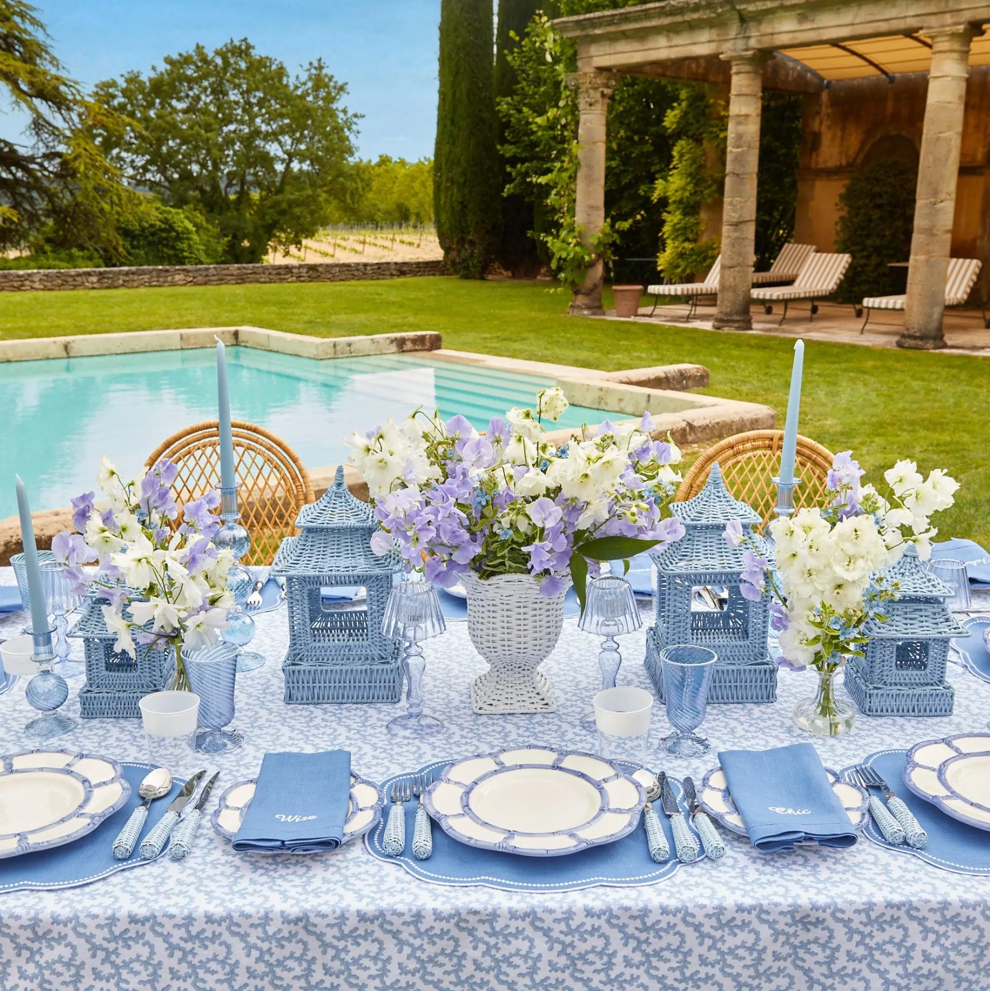 compliment_blue_linen_nap_2.webp Cheap Compliment Blue Linen Napkins (Set Of 8) Napkins