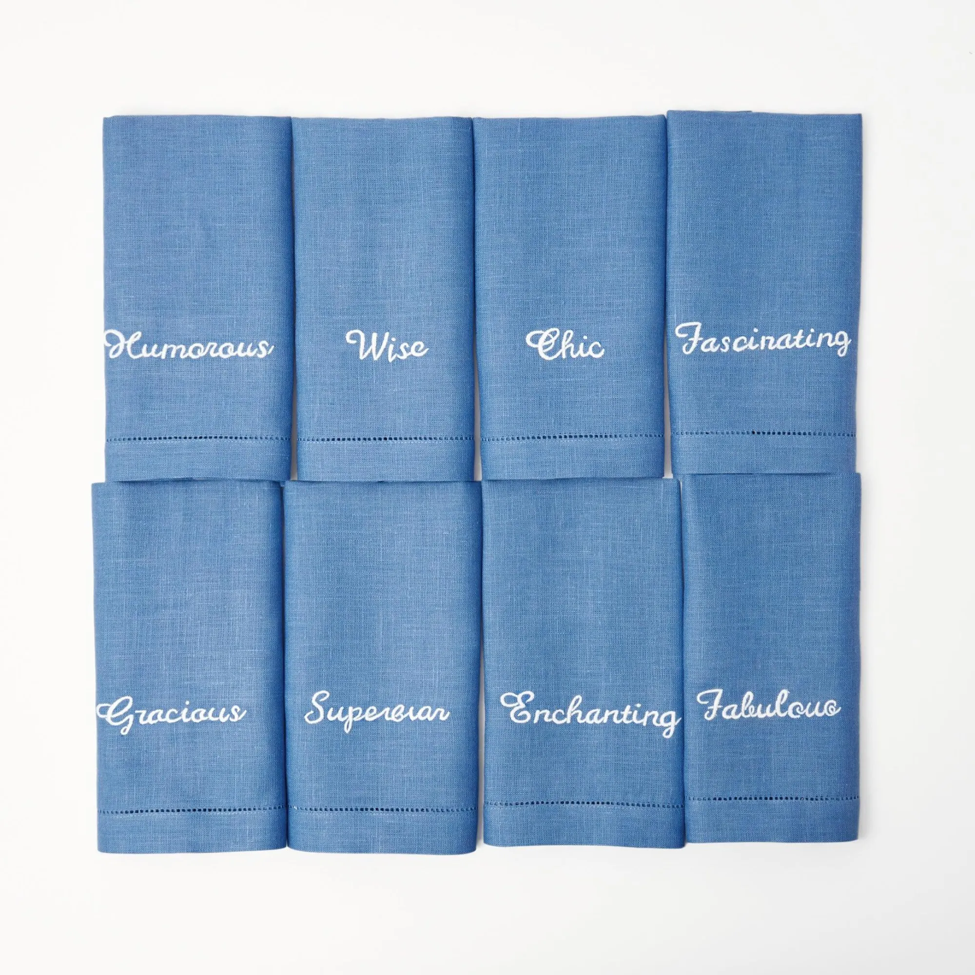 compliment_blue_linen_nap_3.webp Cheap Compliment Blue Linen Napkins (Set Of 8) Napkins