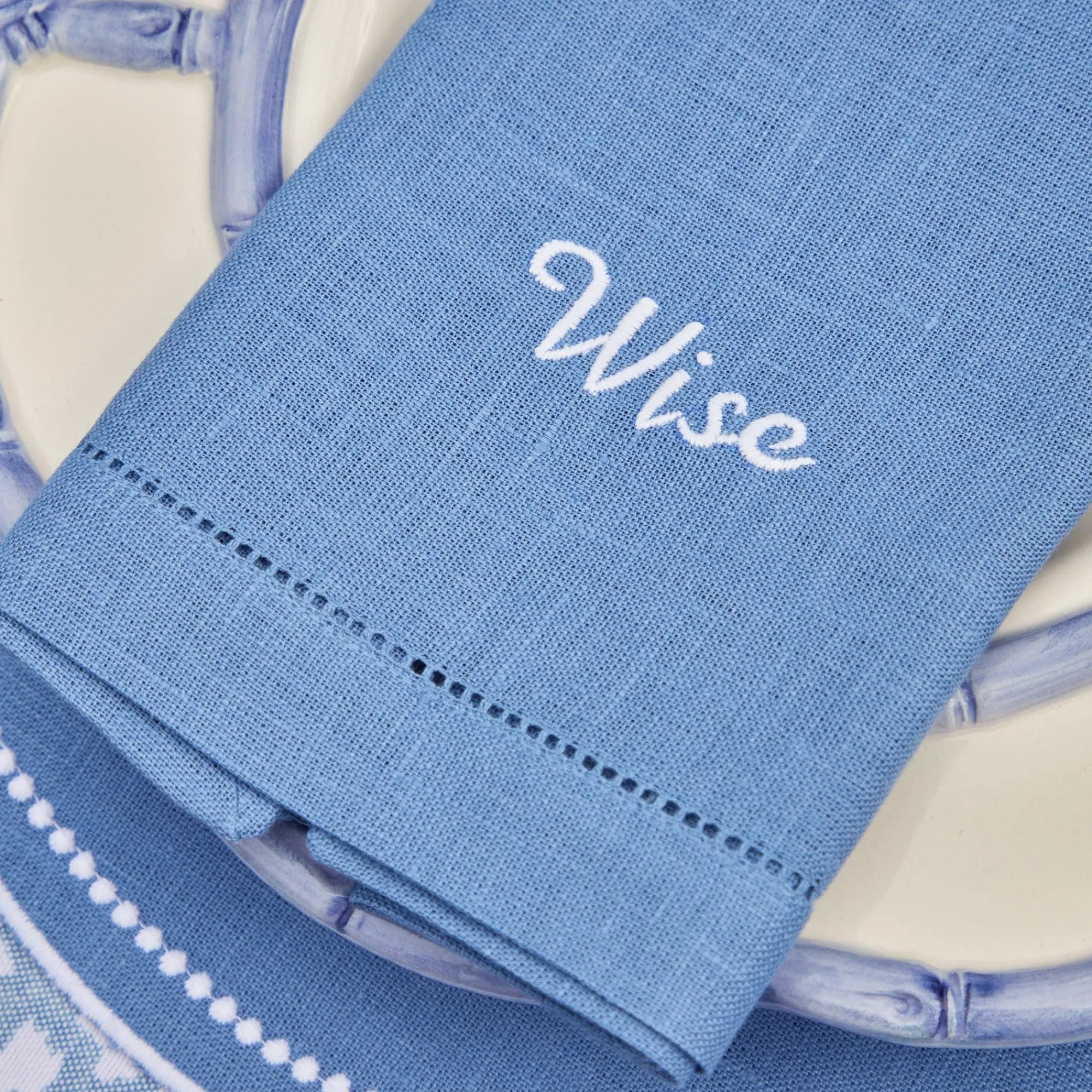 compliment_blue_linen_nap_4.webp Cheap Compliment Blue Linen Napkins (Set Of 8) Napkins