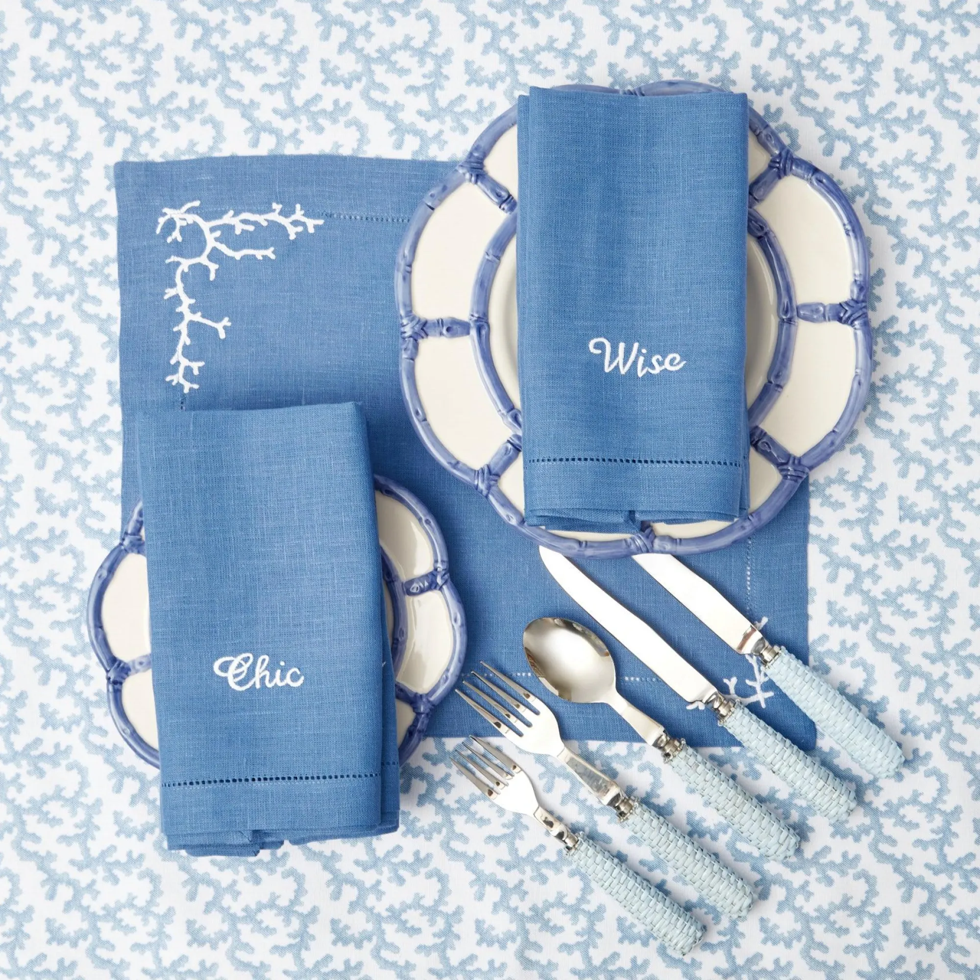 compliment_blue_linen_nap_9.webp Cheap Compliment Blue Linen Napkins (Set Of 8) Napkins
