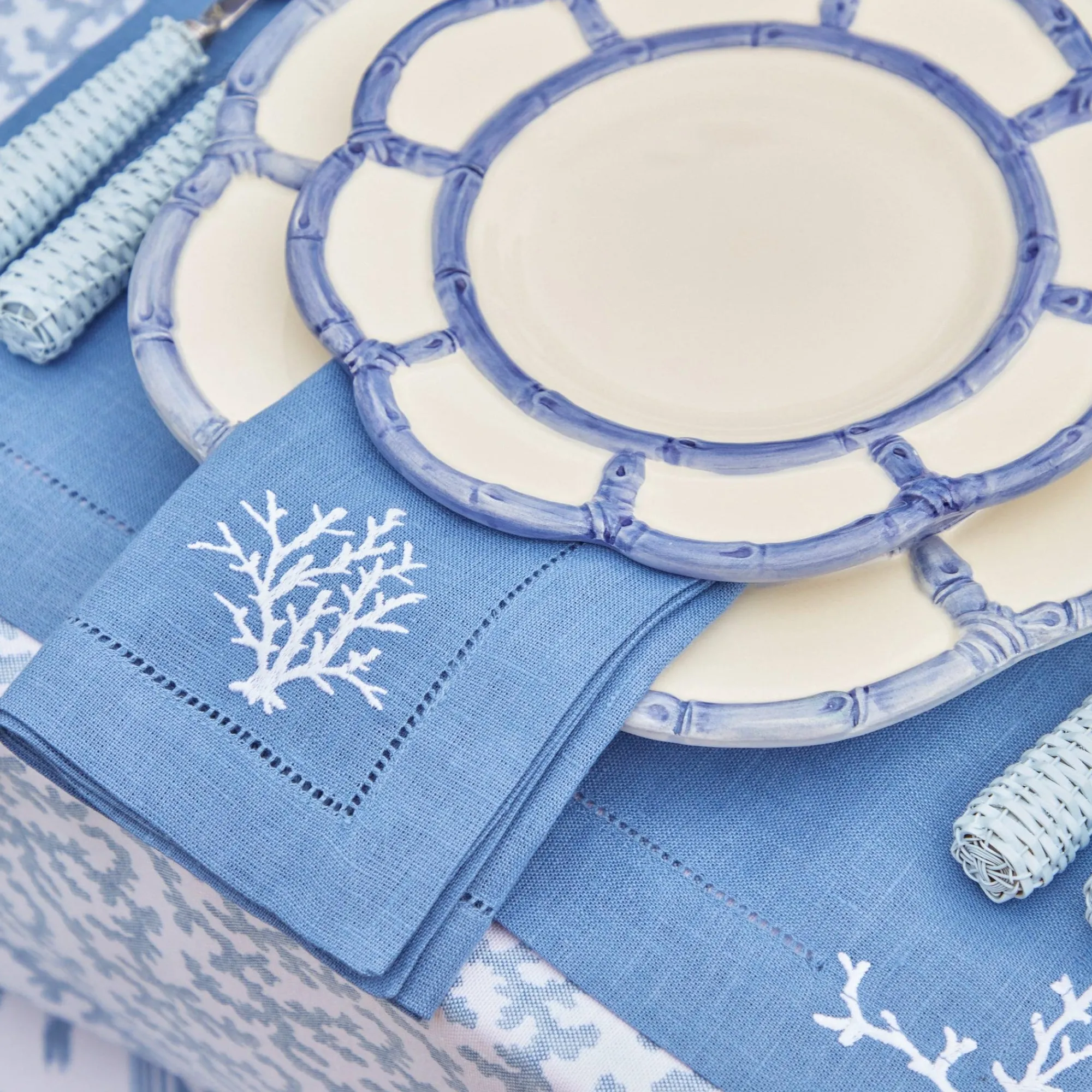 coral_blue_linen_placemat_7-1.webp Discount Coral Blue Linen Placemats (Set Of 4) Placemats
