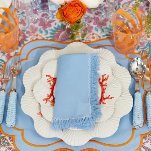 Fashion Coral Dinner Plates (Set Of 4) Dinner Plates