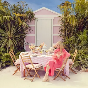 Cheap Coral Linen Placemats & Napkins (Set Of 4) Table Linen Sets