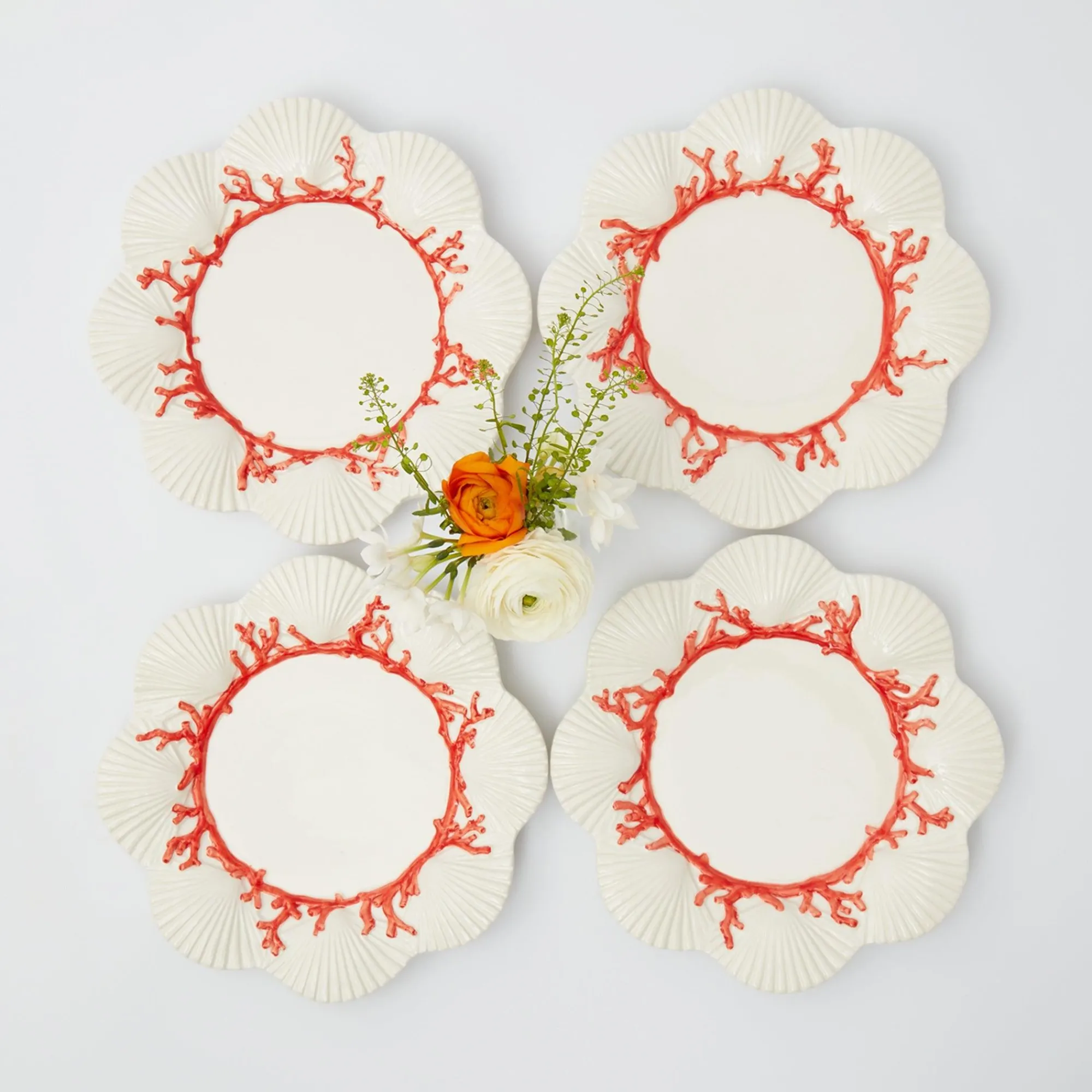 coral_starter_plates_set__0.webp New Coral Starter Plates (Set Of 4) Crockery Sets