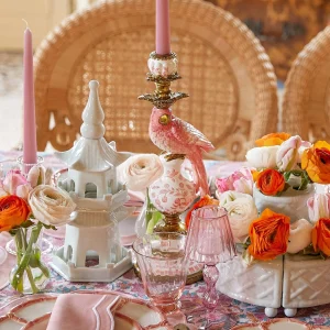 Discount Coral Tulip Water Glass (Set Of 4) Glasses