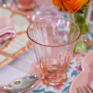 Discount Coral Tulip Water Glass (Set Of 4) Glasses