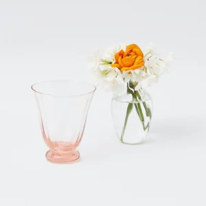 Discount Coral Tulip Water Glass (Set Of 4) Glasses