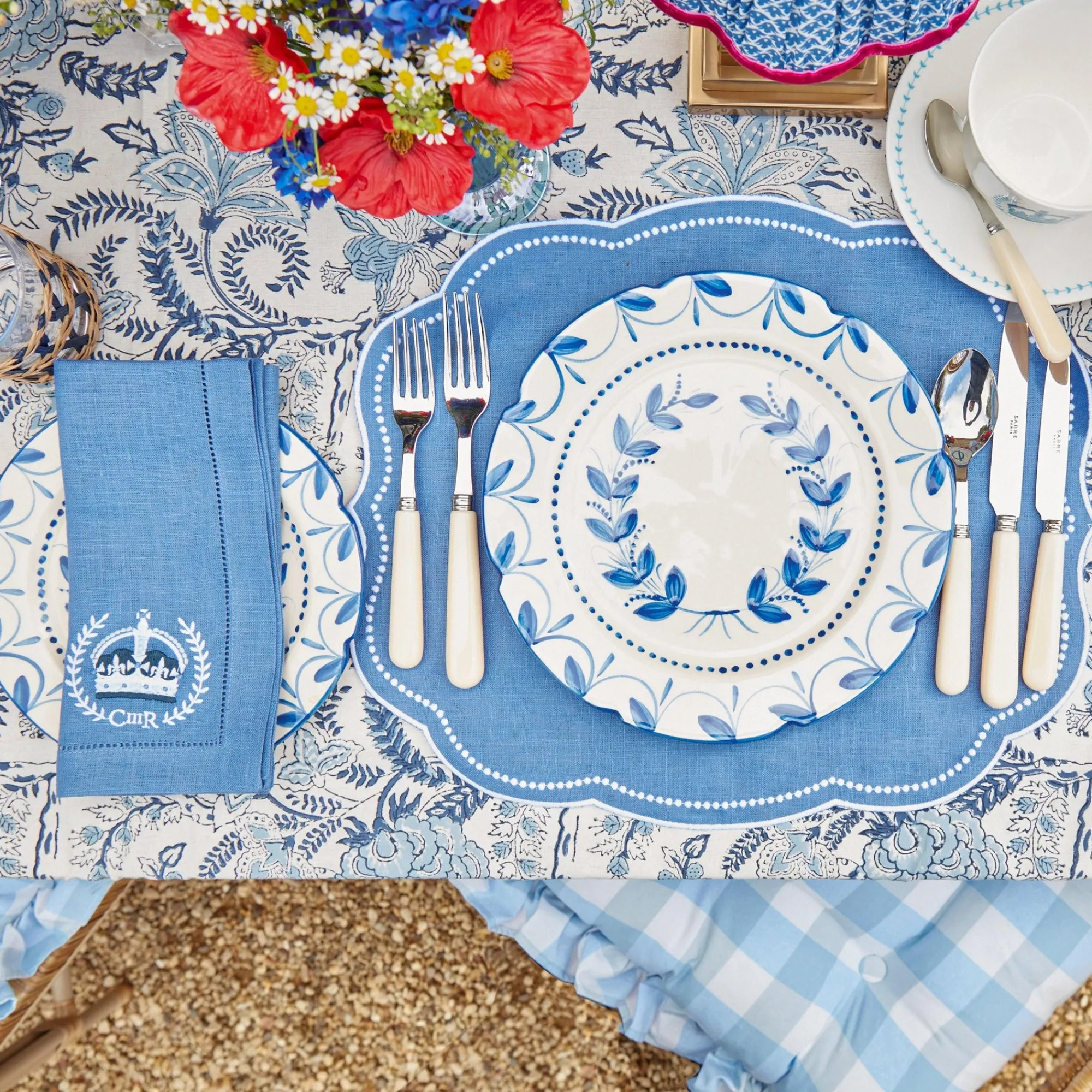 coronation_blue_linen_nap_11.webp Cheap Coronation Blue Linen Napkins (Set Of 4) Napkins