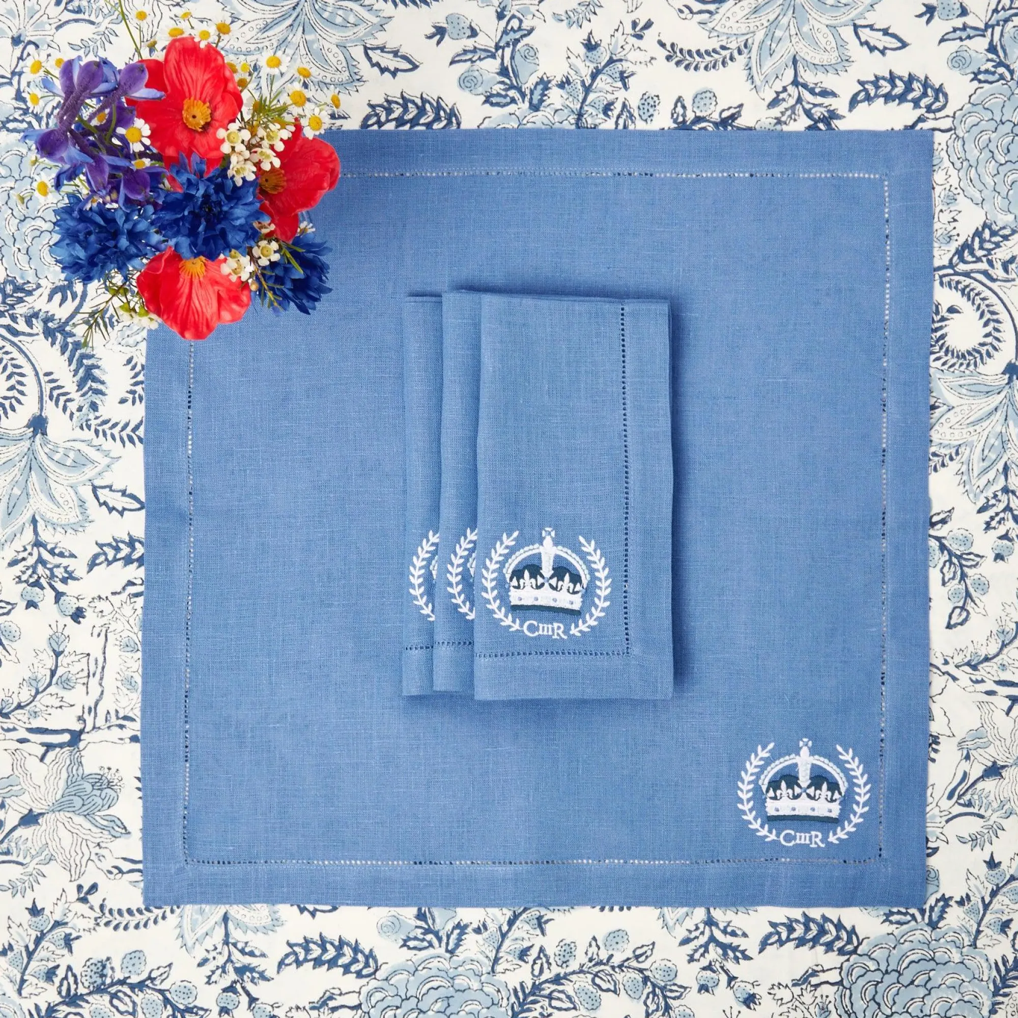 coronation_blue_linen_nap_13.webp Cheap Coronation Blue Linen Napkins (Set Of 4) Napkins