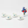 Shop Coronation Breakfast Cup & Saucer (Set Of 4) Crockery Sets