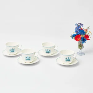 Store Coronation Breakfast Cup & Saucer (Set Of 4) Teaware