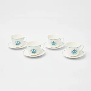 Shop Coronation Breakfast Cup & Saucer (Set Of 4) Crockery Sets