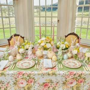 Discount Dahlia Garland Dinner & Starter Plates (Set Of 8) Starter Plates