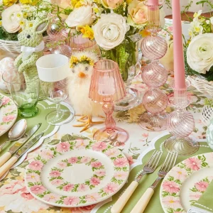 Hot Dahlia Starter Plates (Set Of 4) Starter Plates