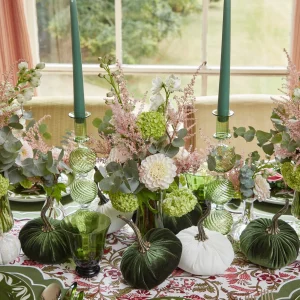 Cheap Dusty Green Candles (Set Of 8) Candles