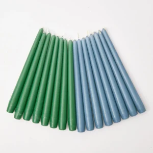Cheap Dusty Green Candles (Set Of 8) Candles