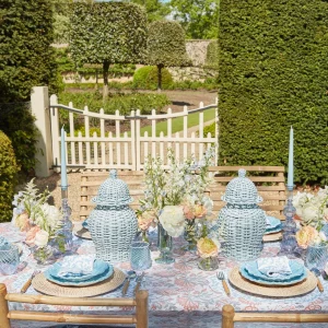 Online Edie Blue Coral Napkins (Set Of 4) Napkins