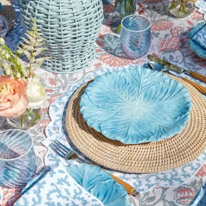 Hot Edie Blue Coral Placemats (Set Of 4) Placemats