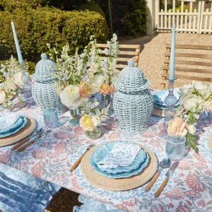 Hot Edie Blue Coral Placemats (Set Of 4) Placemats